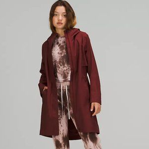 Lululemon Size 6 Red Merlot Rebel Jacket